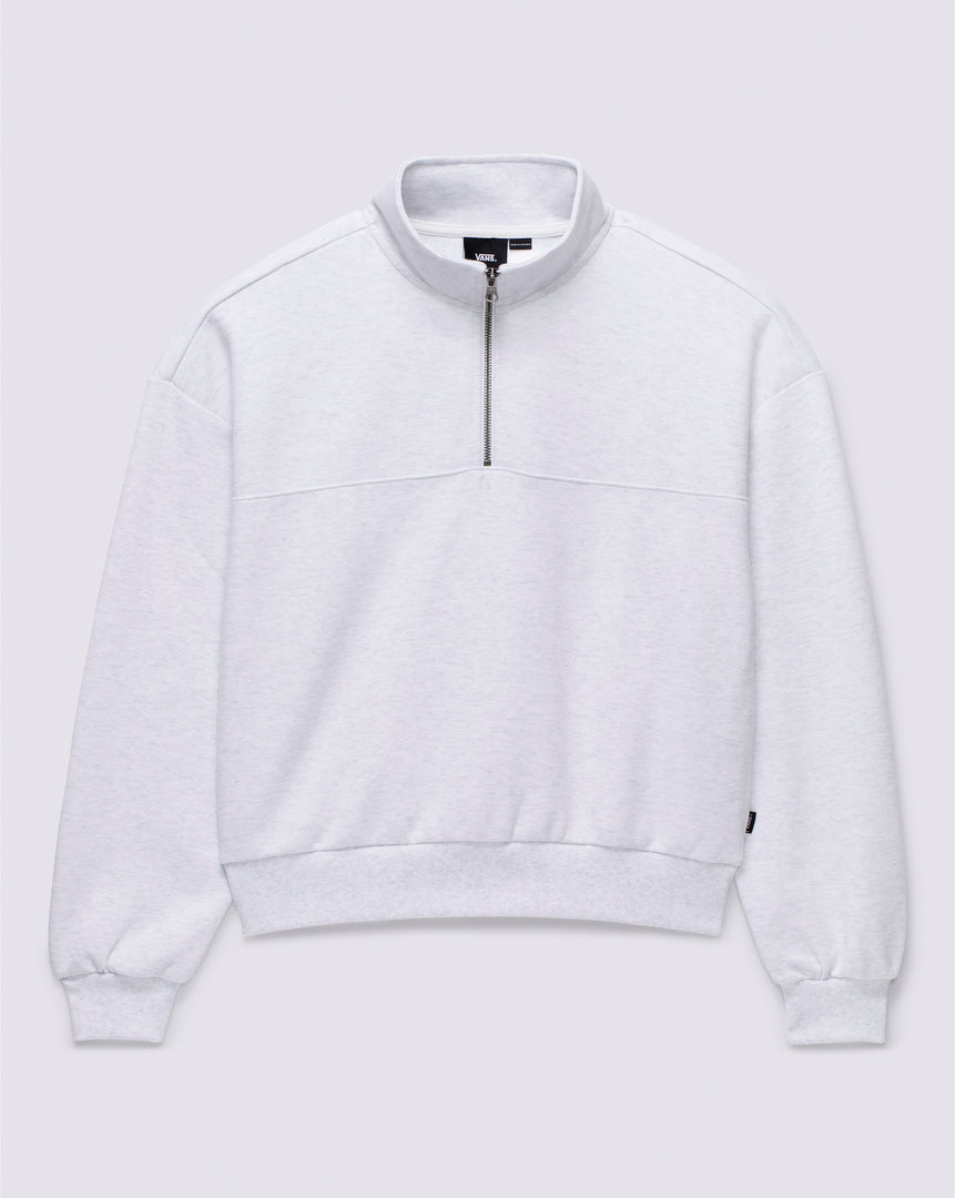 Polerón Elevated Double Knit Mock Neck