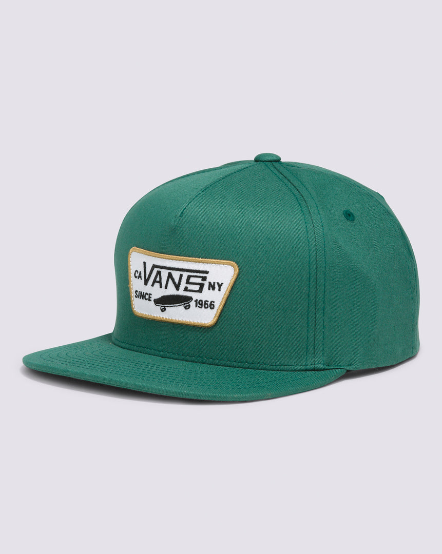 Gorra Full Patch Snapback Verde Vans