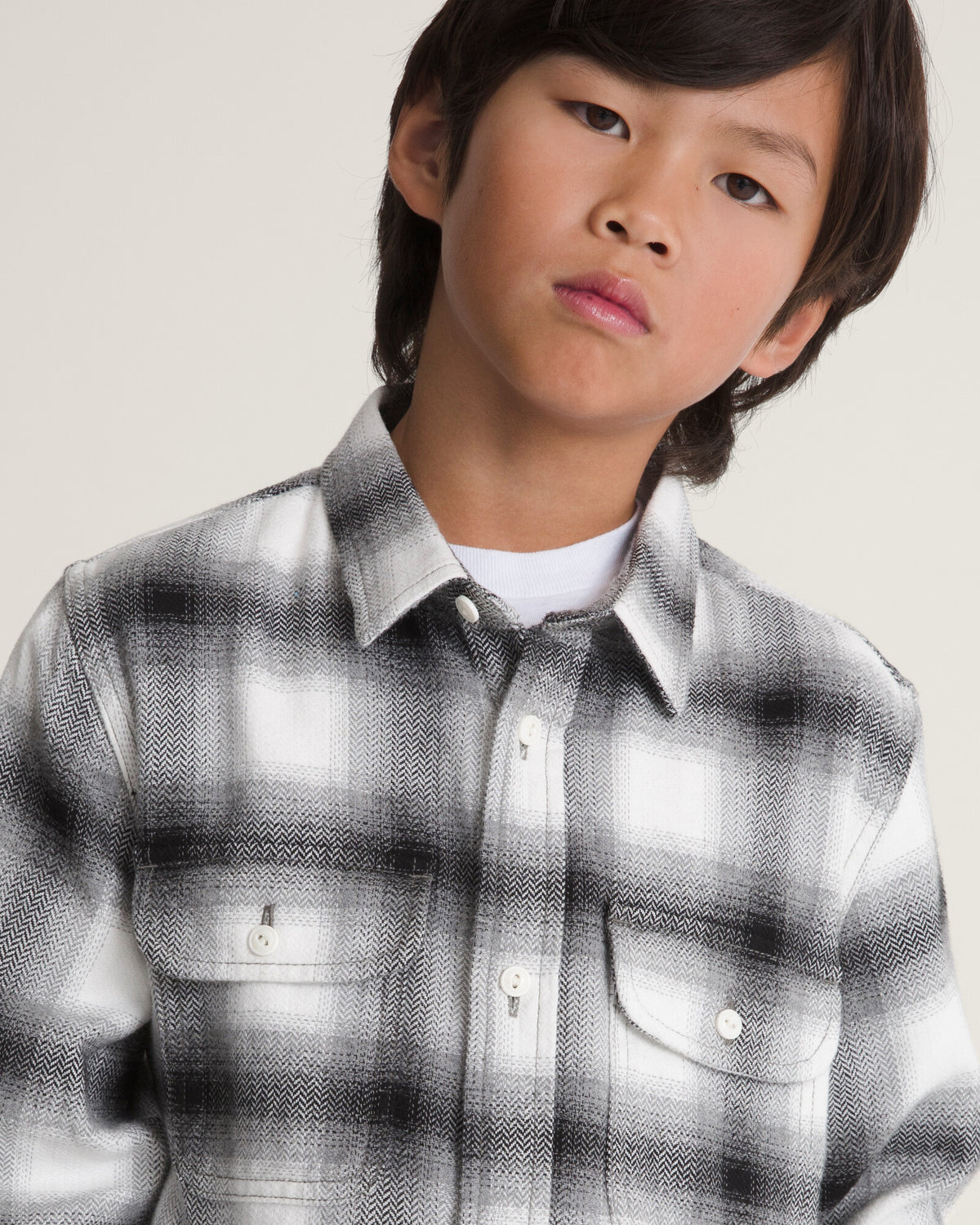 Camisa Manga Larga Lawson Plaid Flannel Shirt Junior (S - XL)