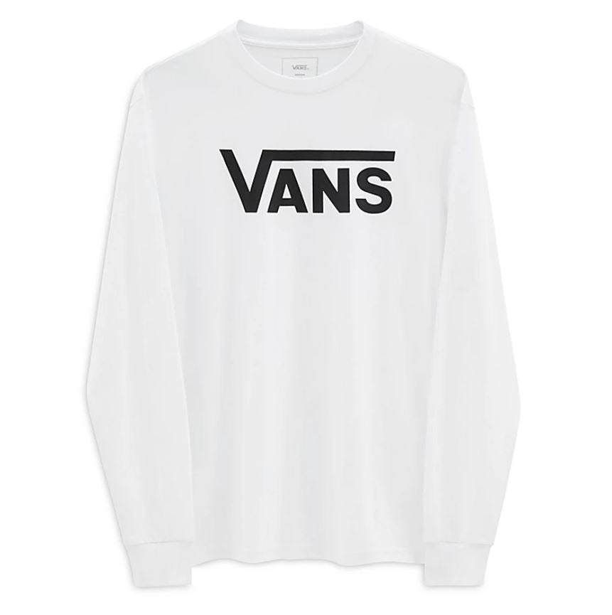 Polo de Manga Larga Vans Classic White