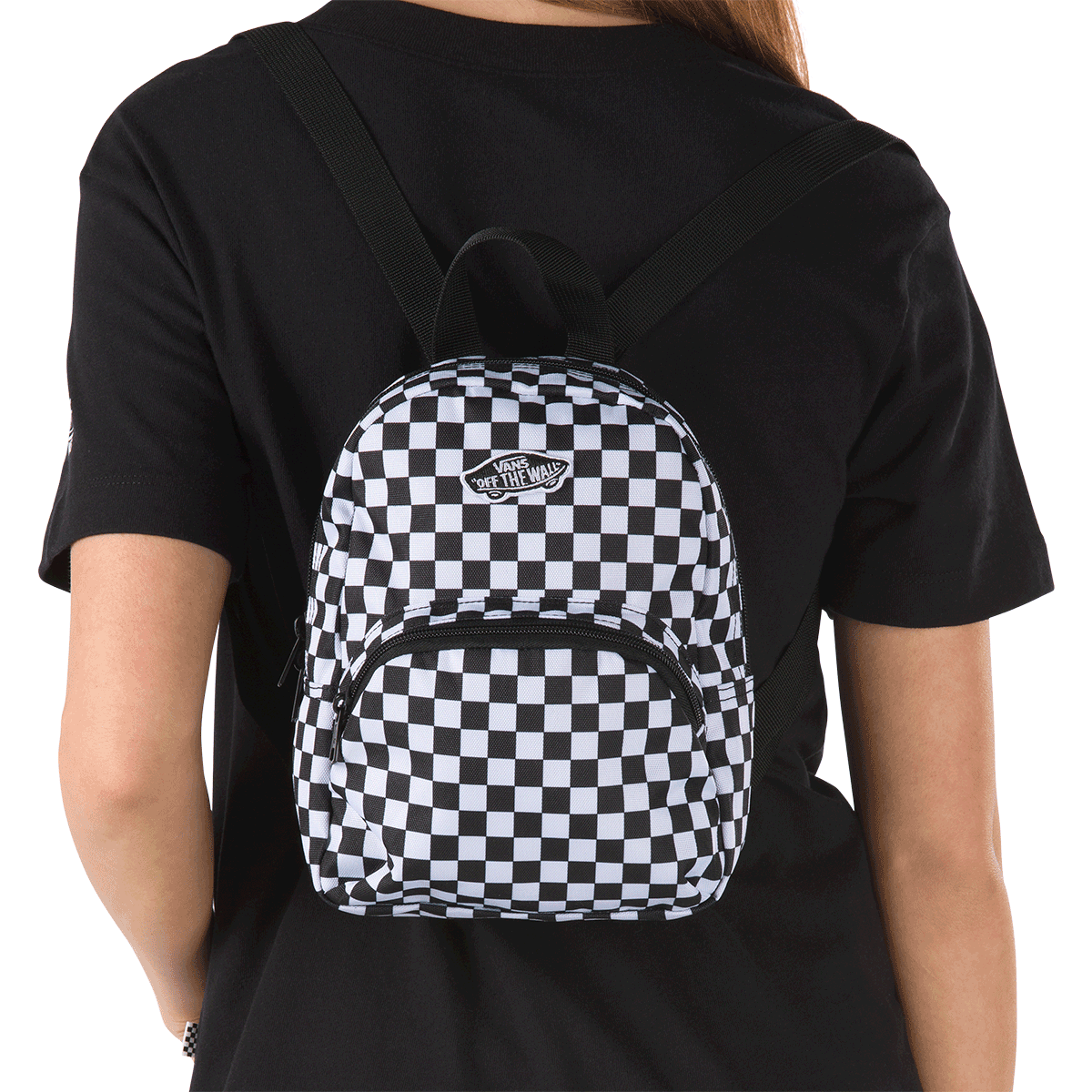Mochila Mini Got This Black-White Checkerboard – Vans