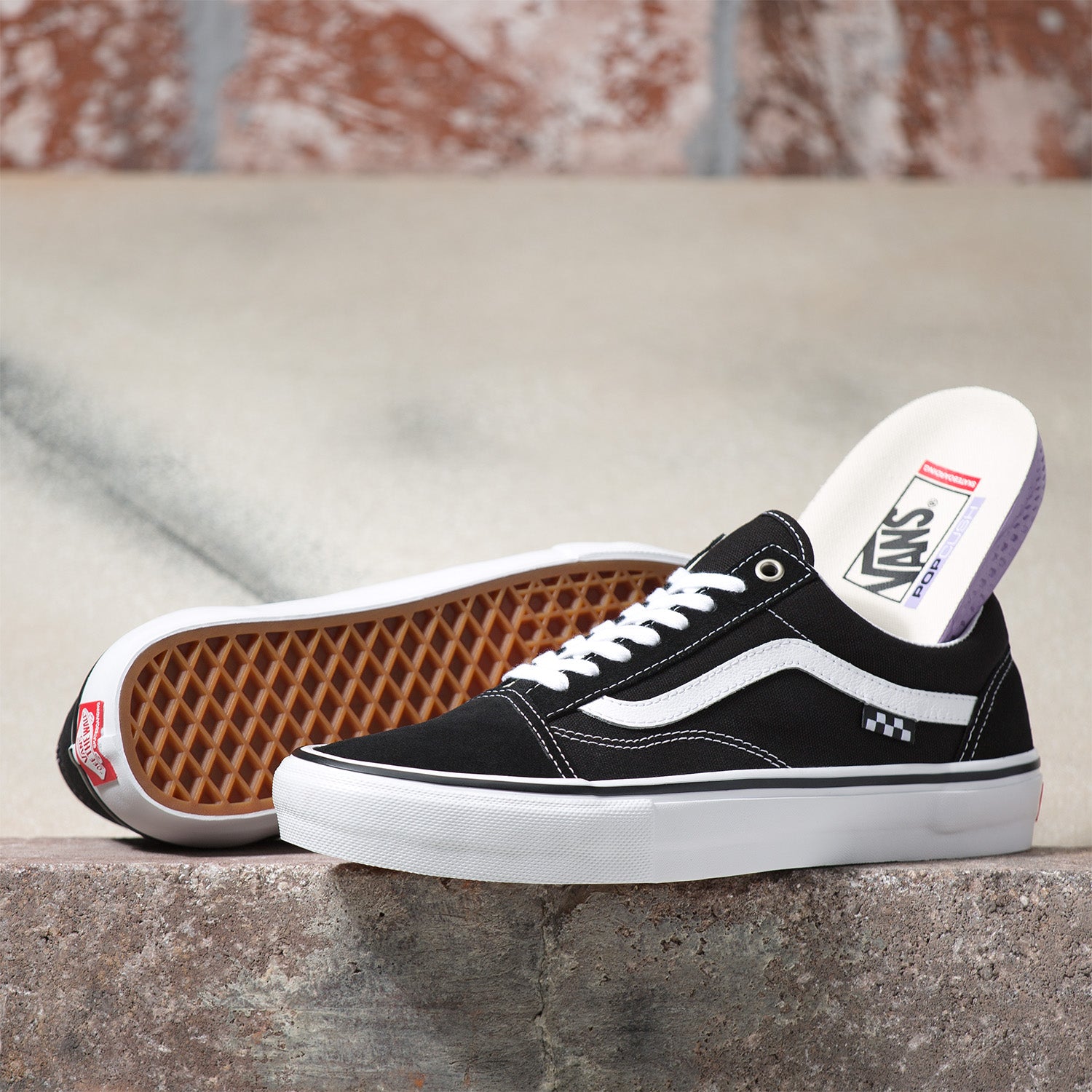 Zapatilla Skate Old Skool Black/White – Vans