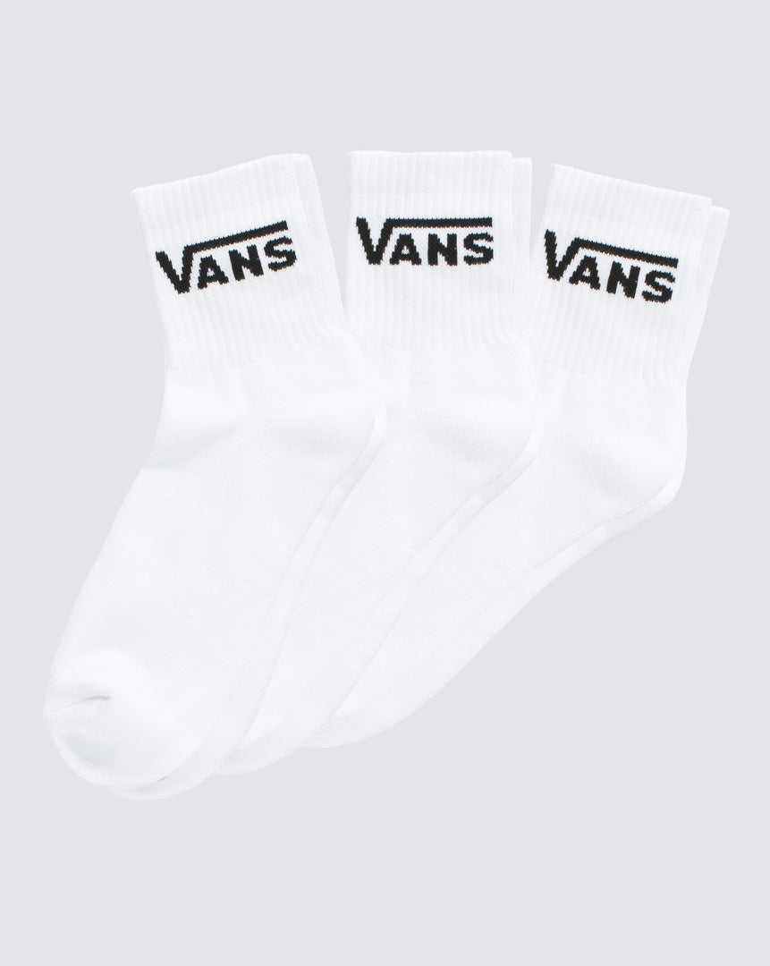 Medias Classic Half Crew Sock White