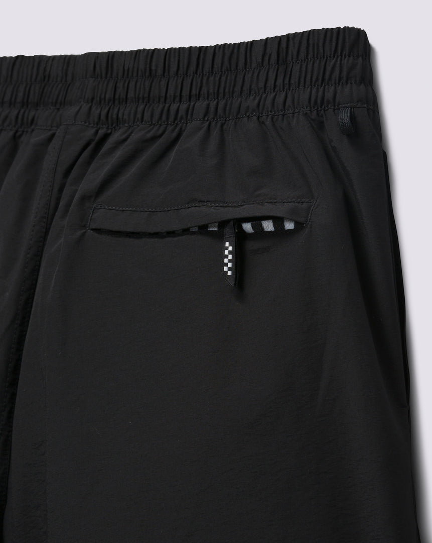 Primary Solid Elastic Boardshort Black