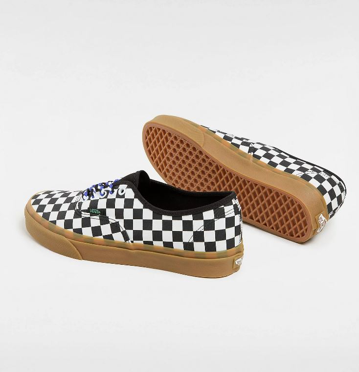 Zapatilla Authentic Checkerboard Black