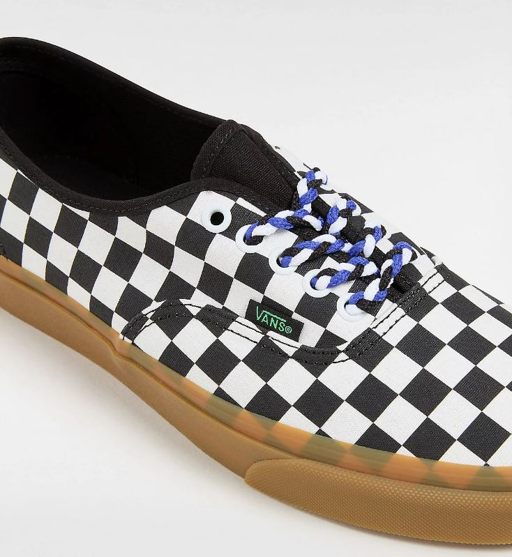 Zapatilla Authentic Checkerboard Black