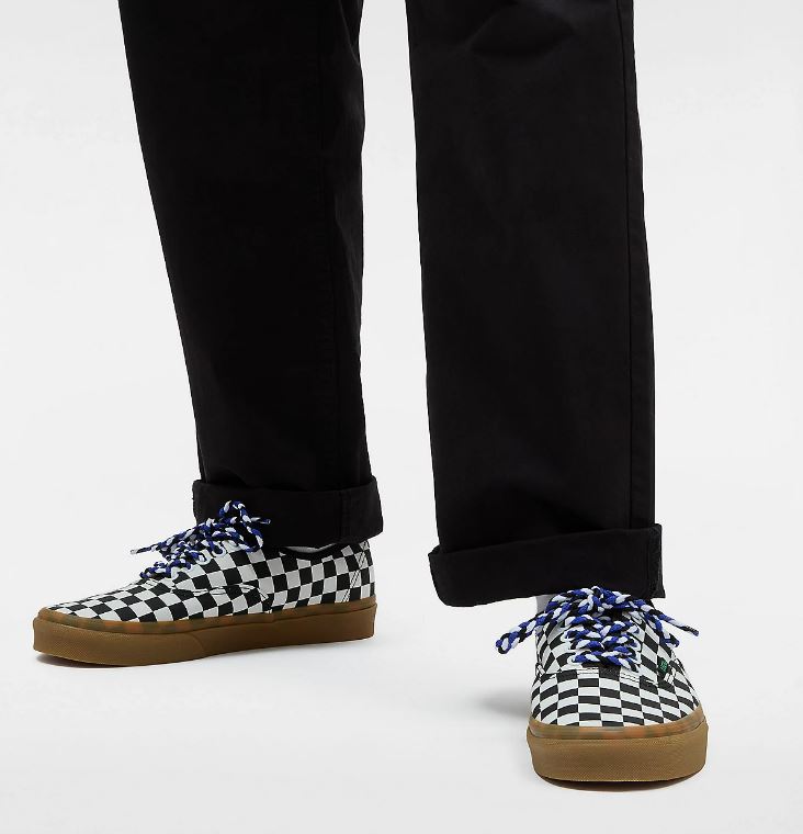 Zapatilla Authentic Checkerboard Black