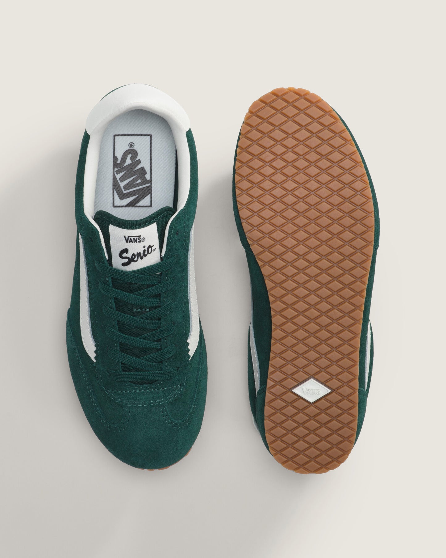 Zapatilla Super Lowpro Suede Emerald