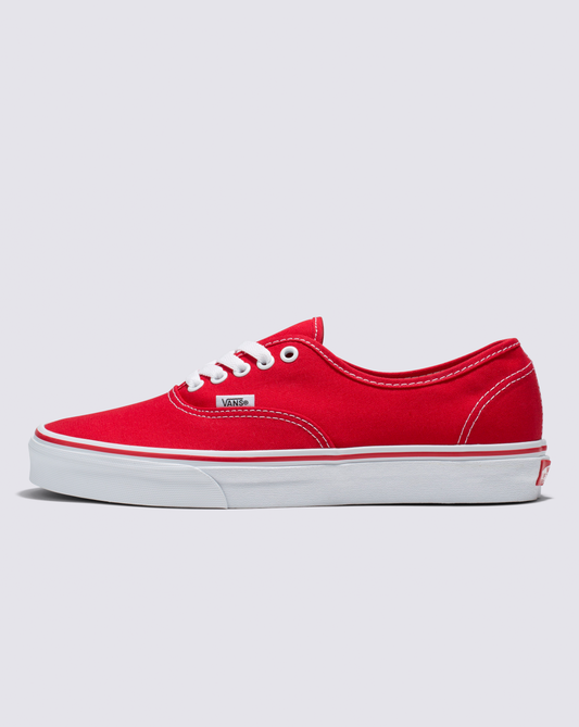 Zapatillas Vans Authentic Plain - Red - Vans