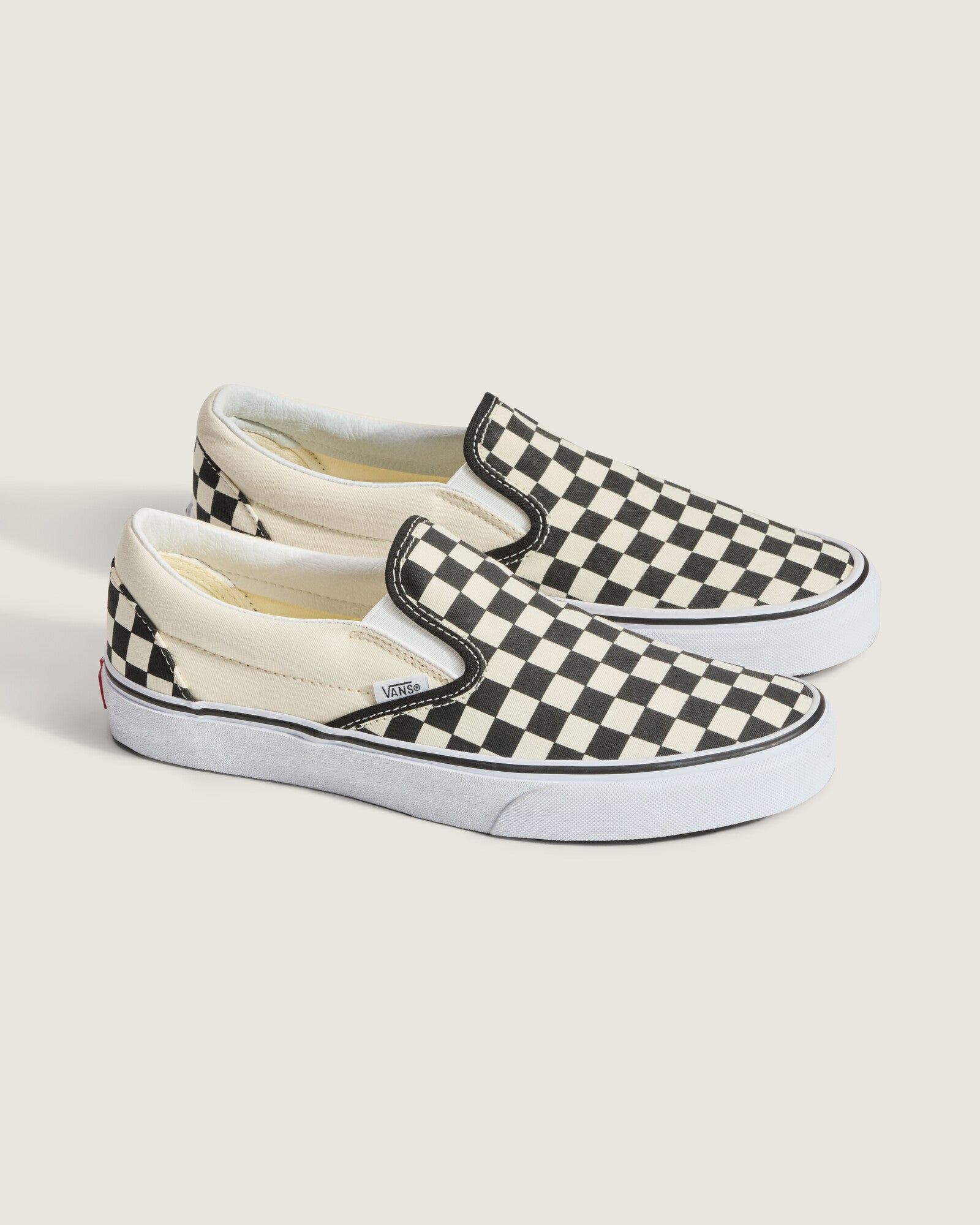 Zapatillas Vans Classic Slip-on - Black White Cheker - Vans