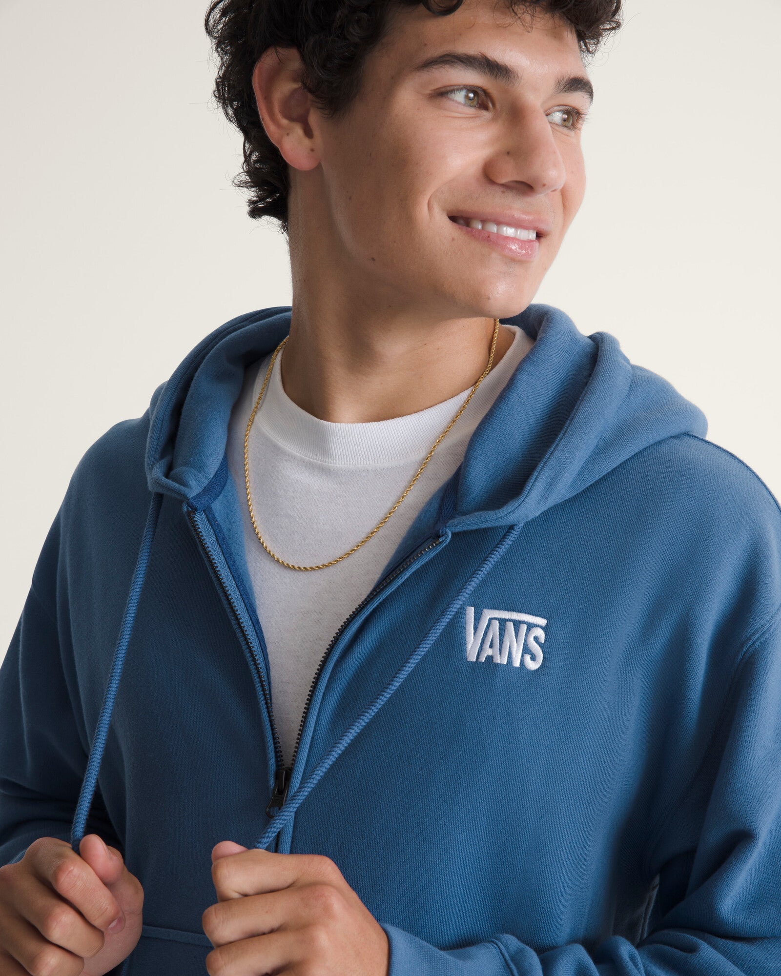 Polerón Stretch Logo Full Zip