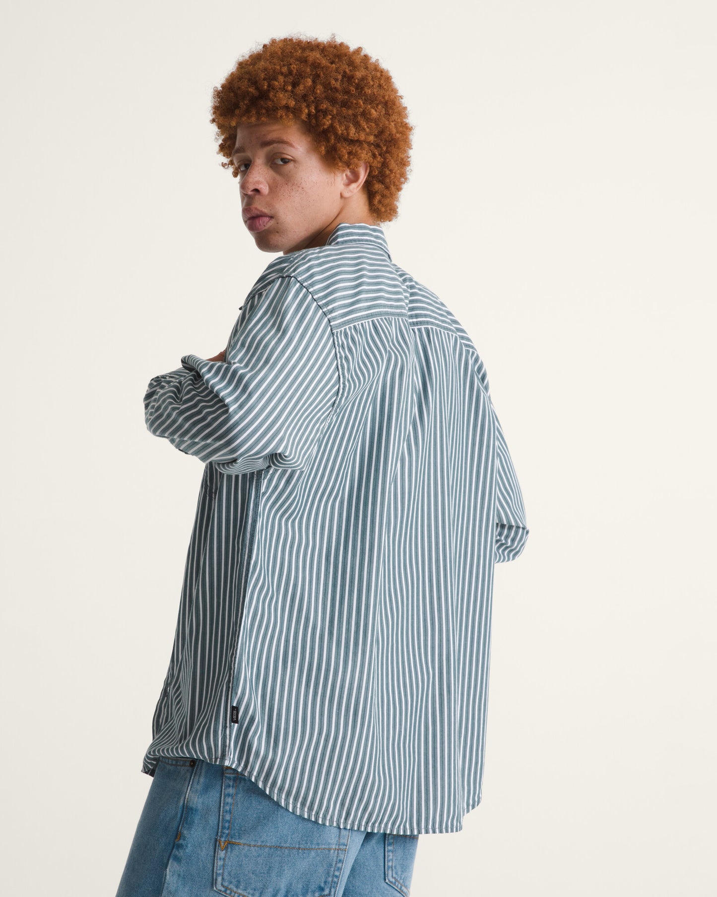 Camisa Manga Larga Dobby Stripe LS Shirt