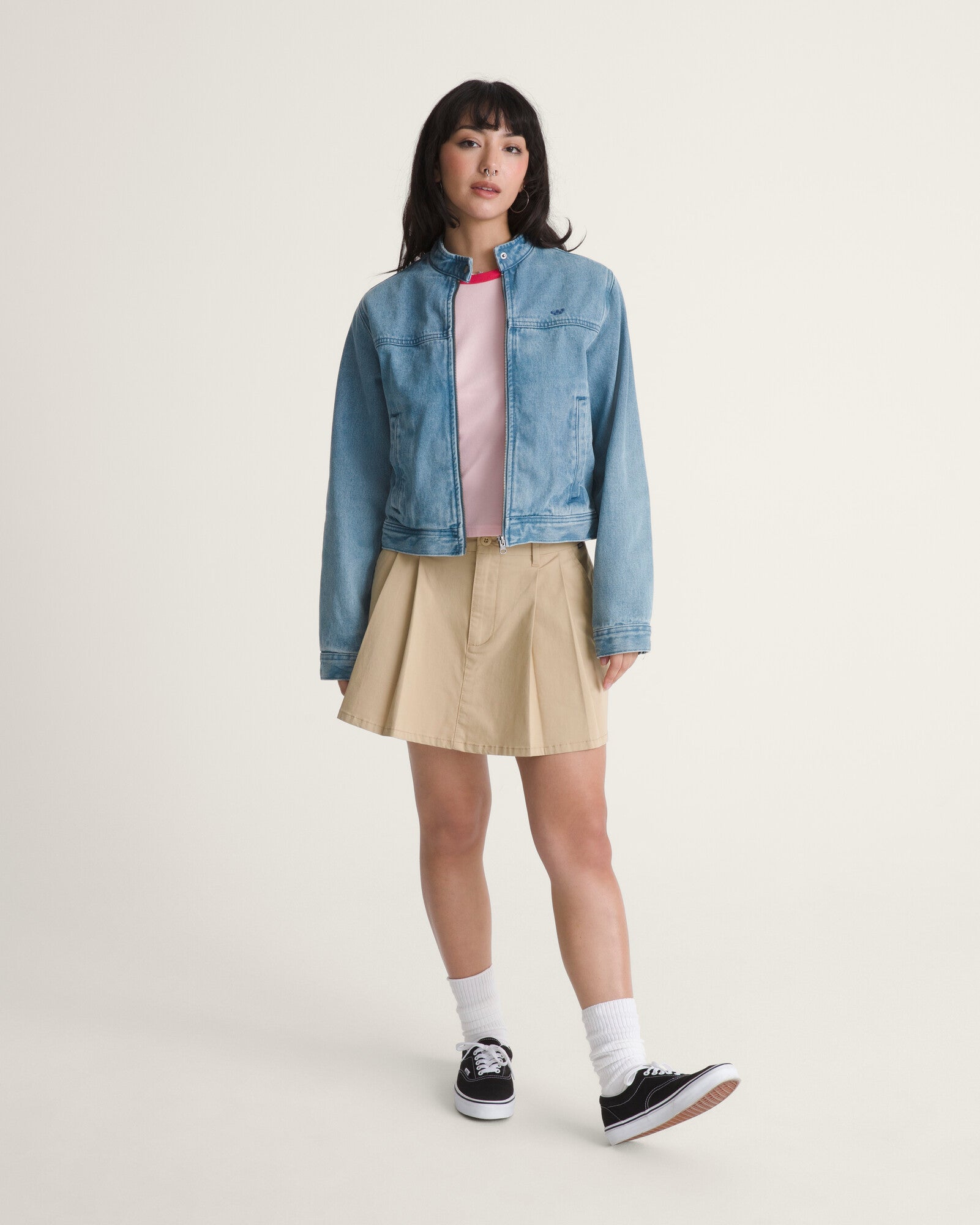 Casaca LX WMN Pomona Collarless Station Jacket