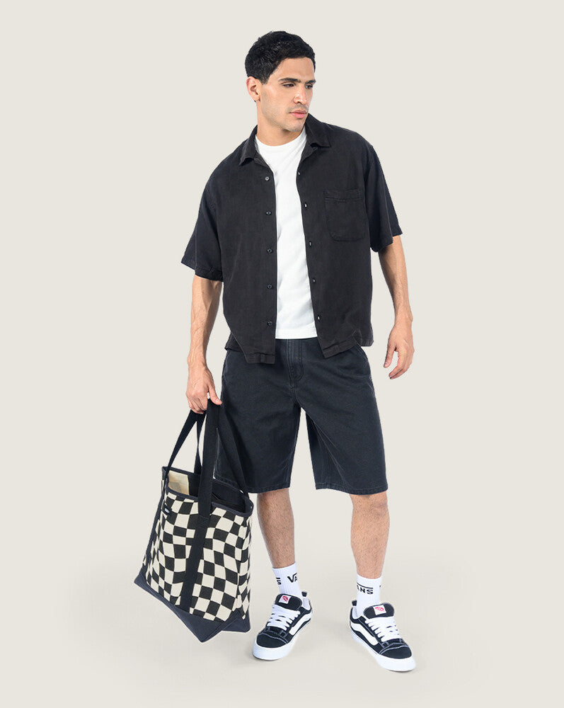 Camisa Manga Corta Van Doren Tencel Check Camp SS Shirt