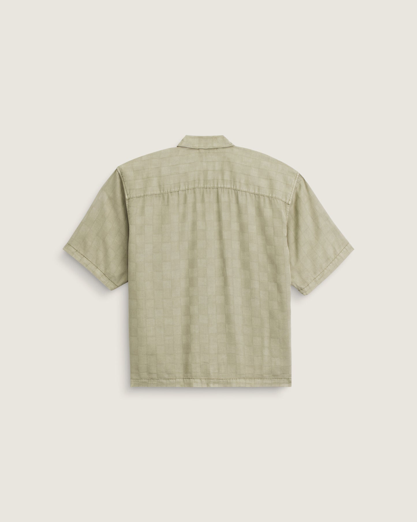 Camisa Manga Corta Van Doren Tencel Check Camp SS Shirt