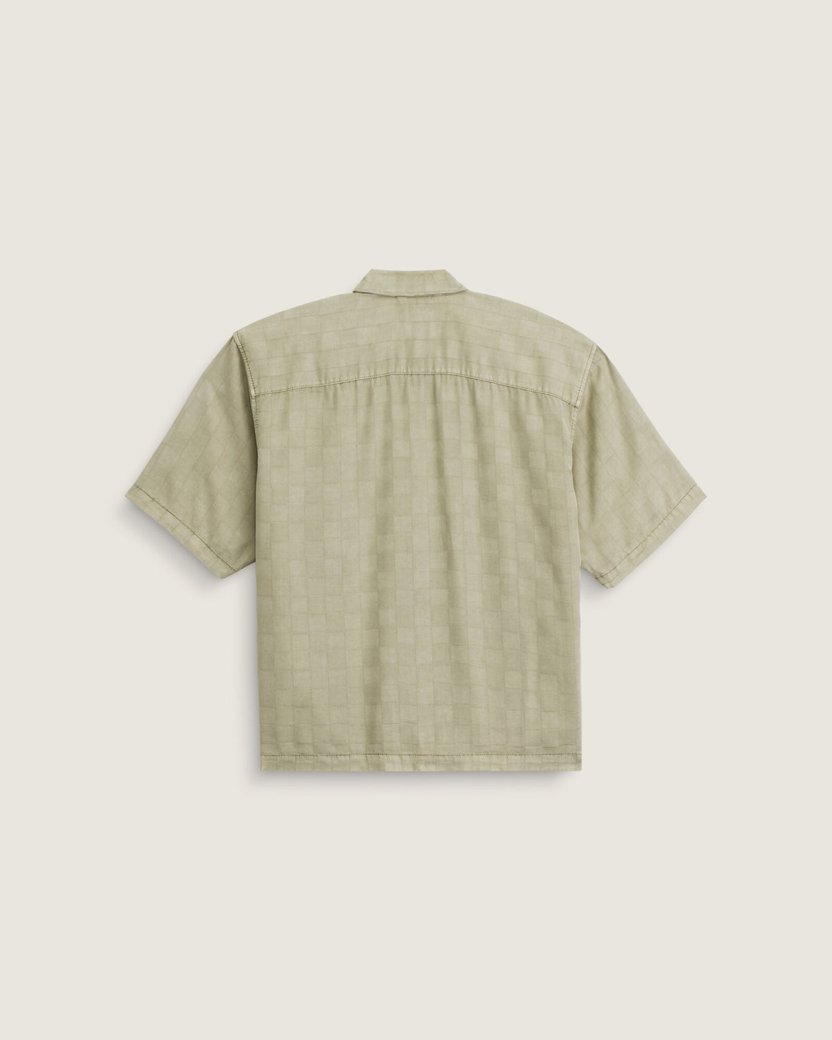 Camisa Manga Corta Van Doren Tencel Check Camp