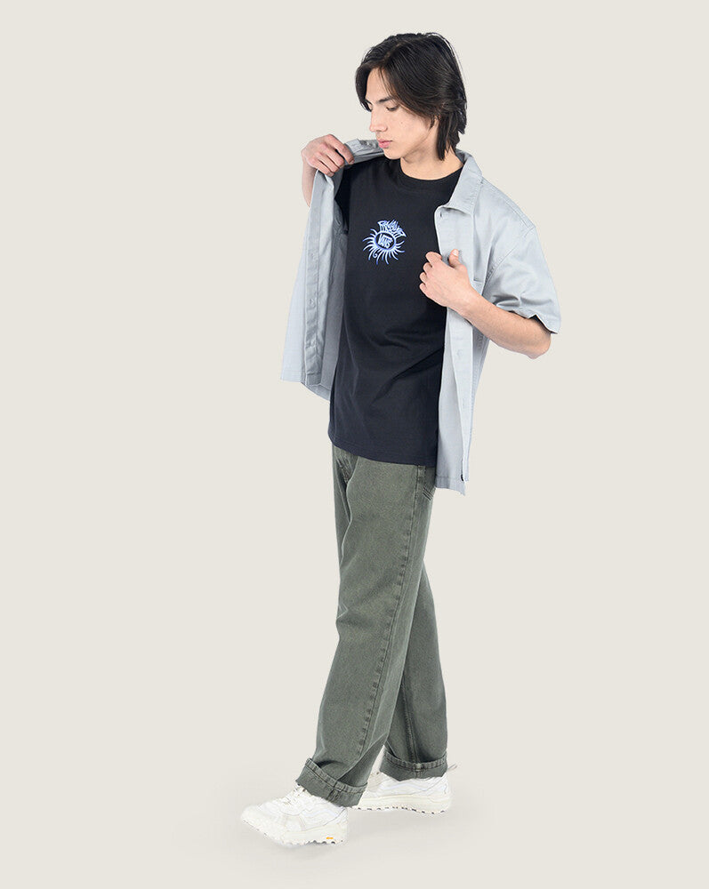Camisa Manga Corta Larkspur Solid Workwear SS Shirt