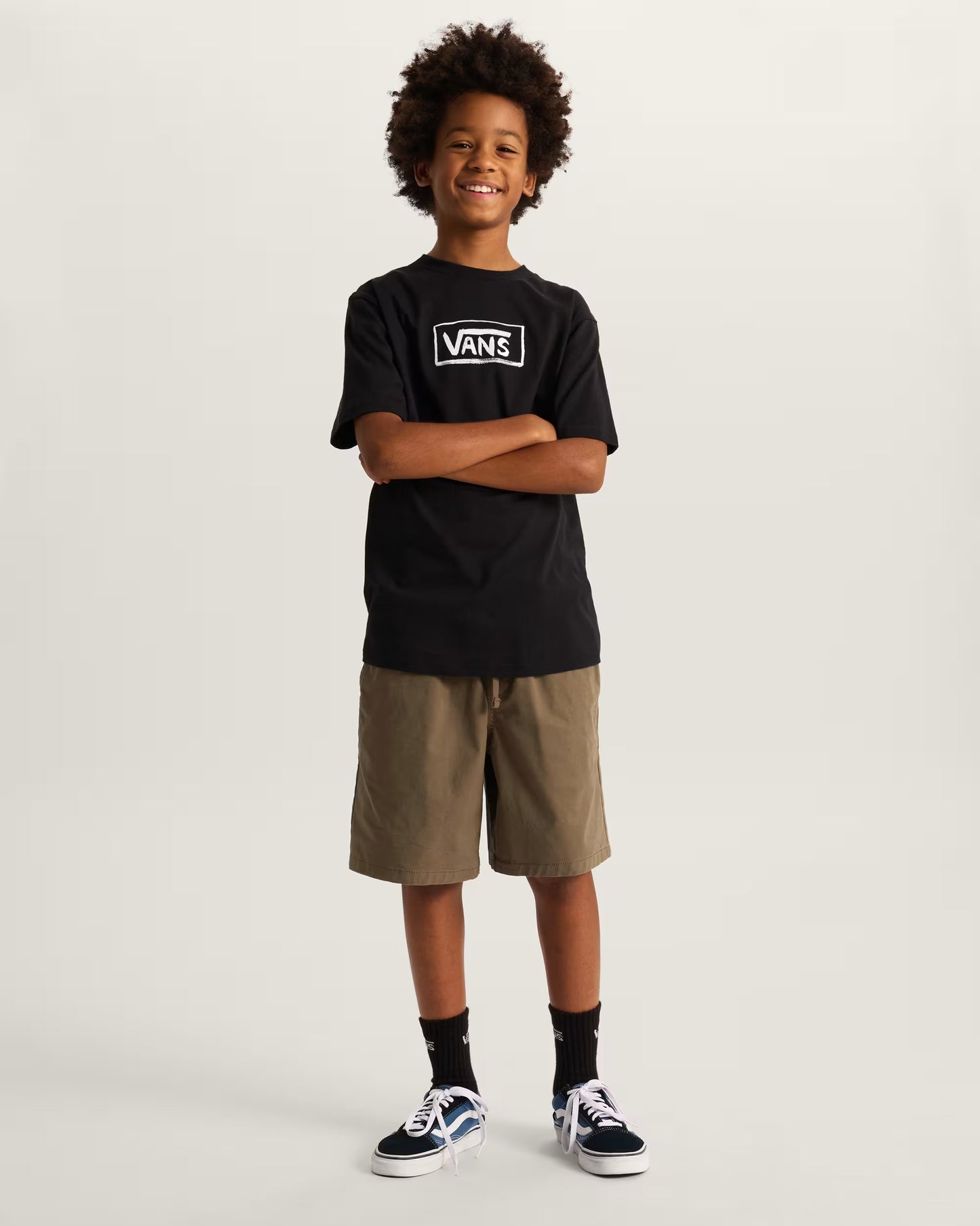 Polo Manga Corta Vans On Canvas SS Junior (S - XL)