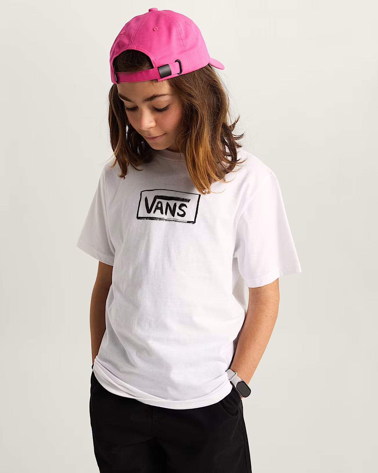 Polo Manga Corta Vans On Canvas SS Junior (S - XL)