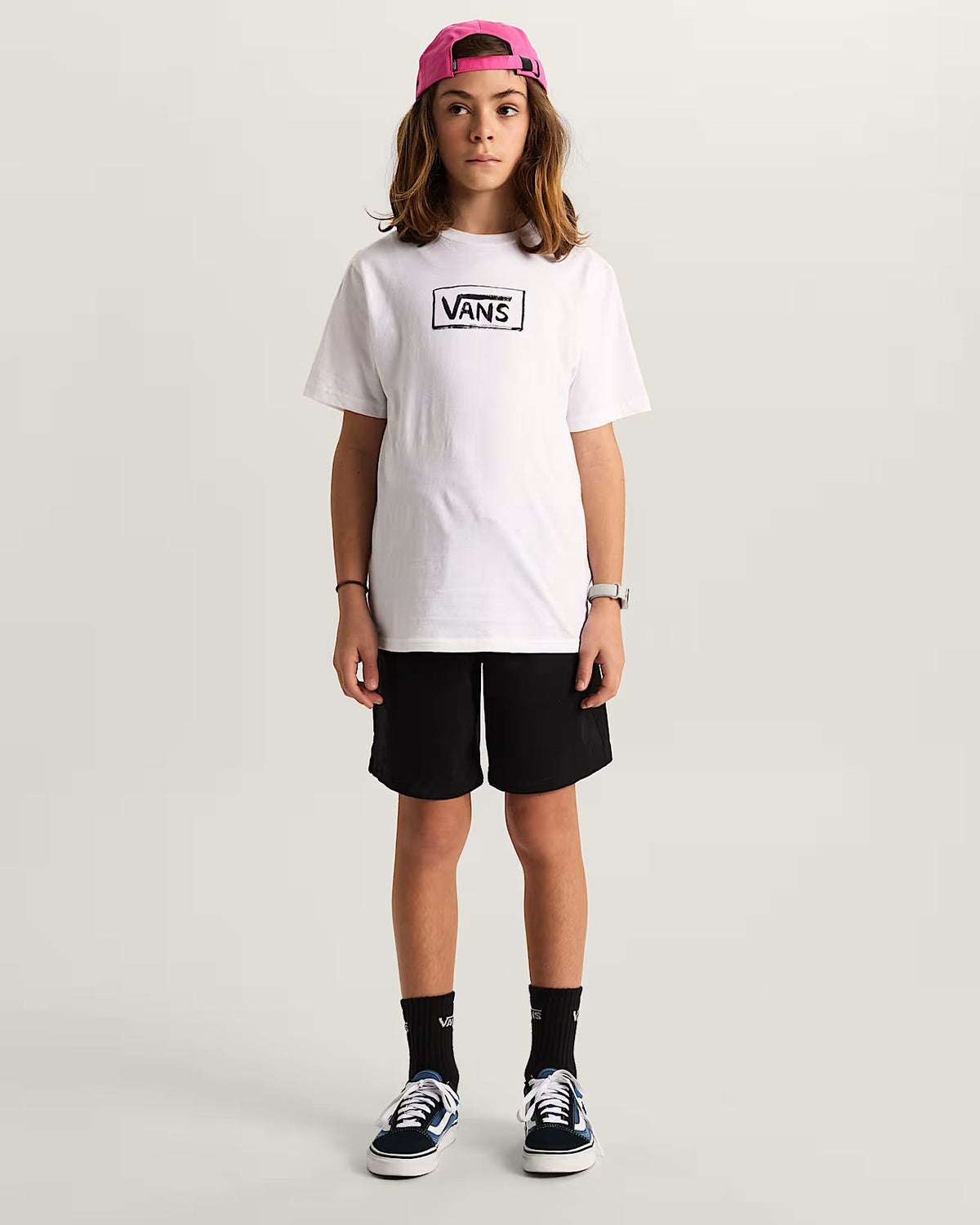 Polo Manga Corta Vans On Canvas SS Junior (S - XL)