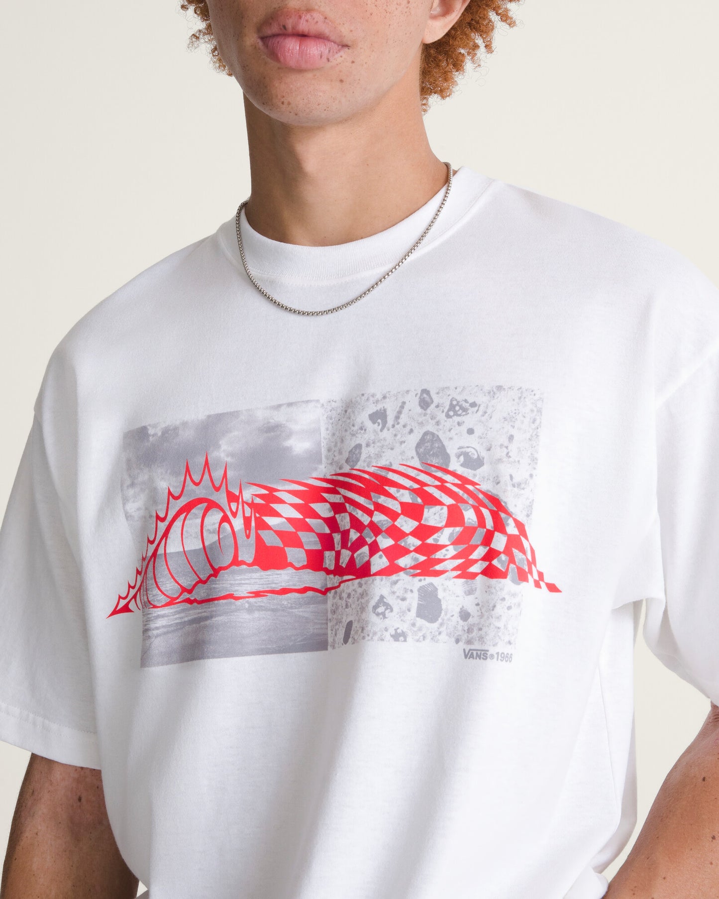 Polo Manga Corta Wave Check SS Tee