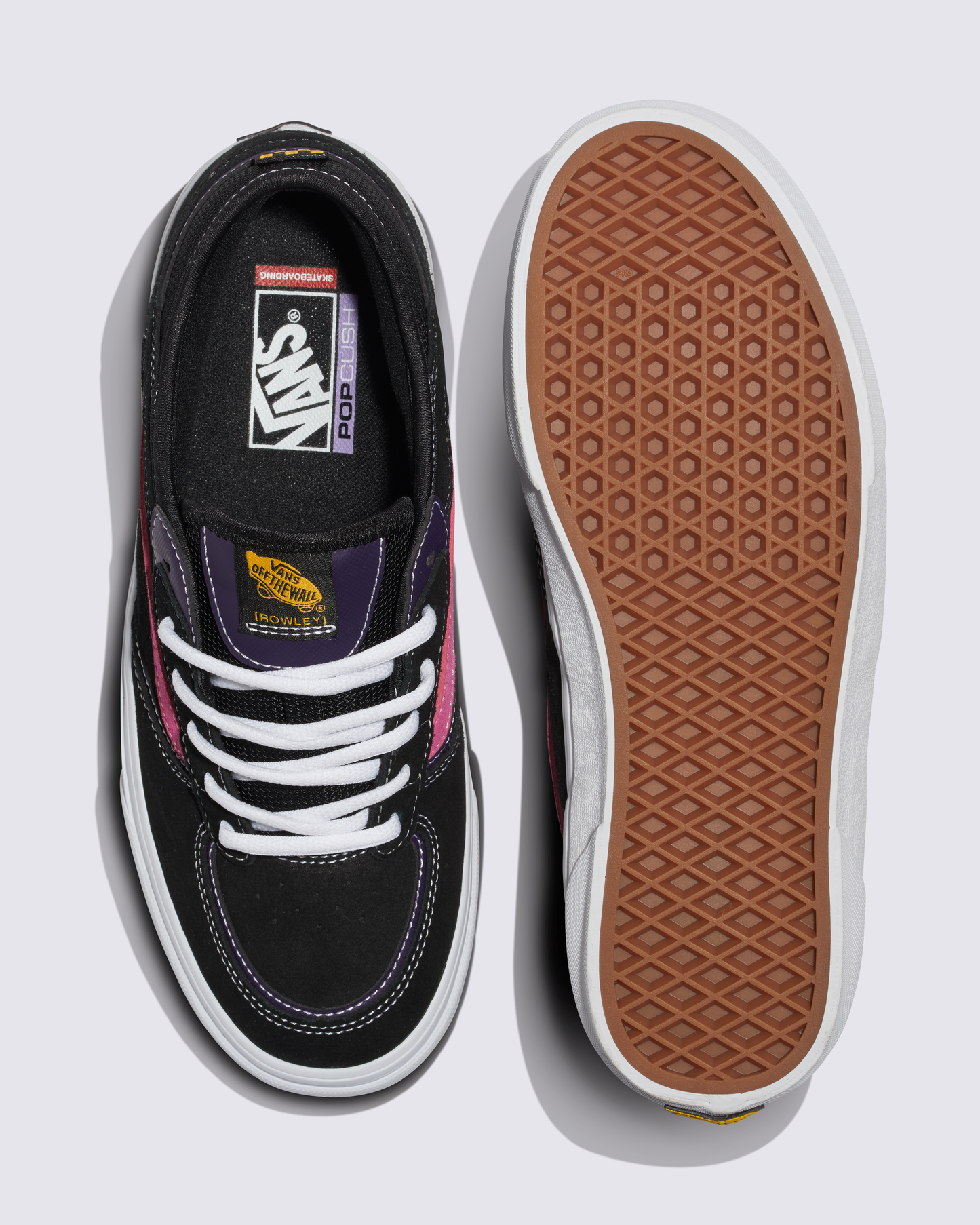 Zapatilla Skate Rowley Black/Pink