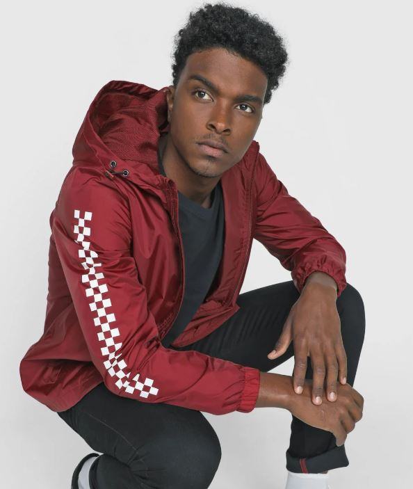Casaca Garnett Pomegranate-Checkerboard