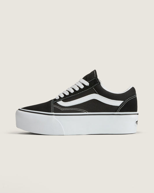 Zapatilla Old Skool Stackform Suede/Canvas Black/True White