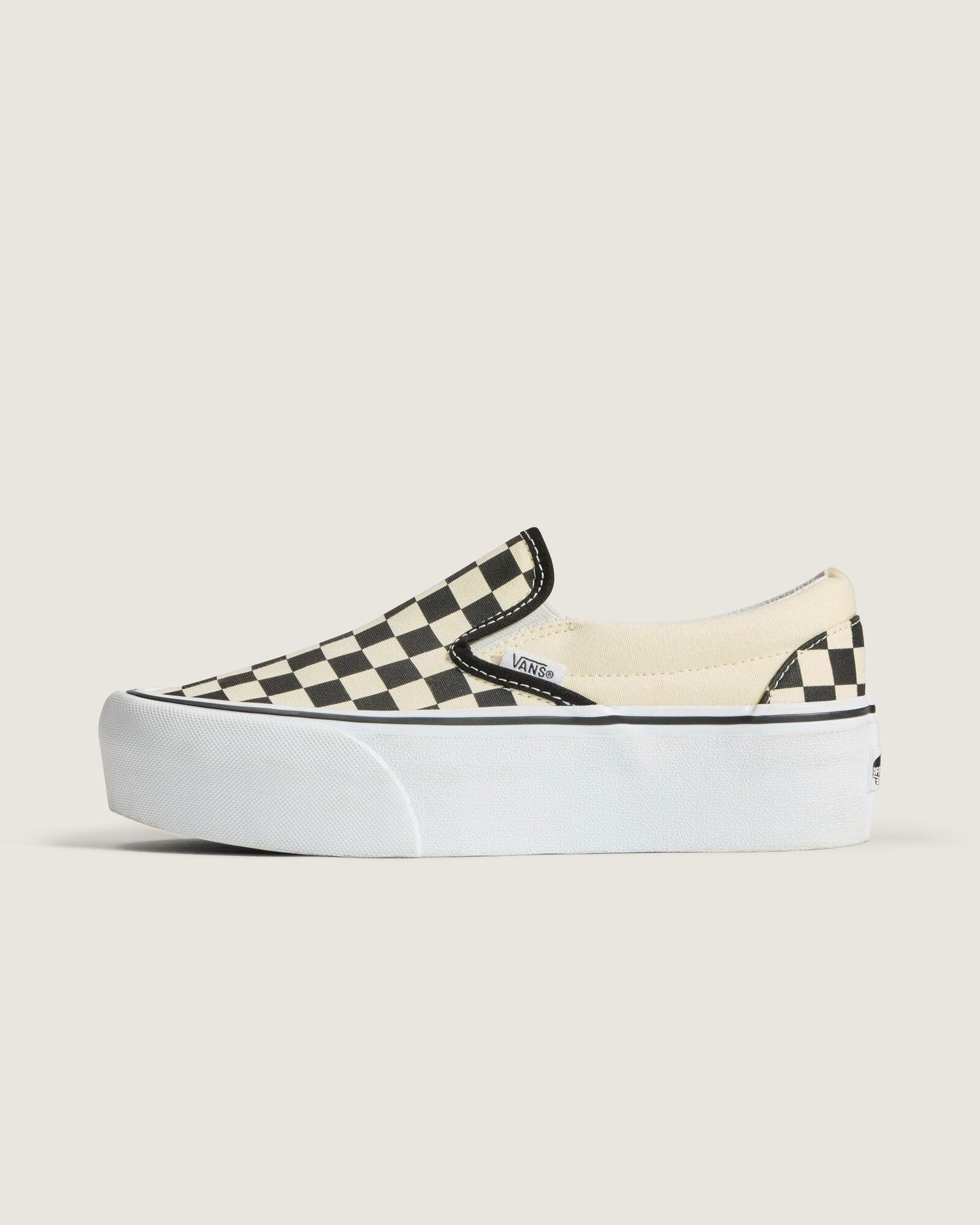 Zapatillas Classic Slip-On Platform Checkerboard 