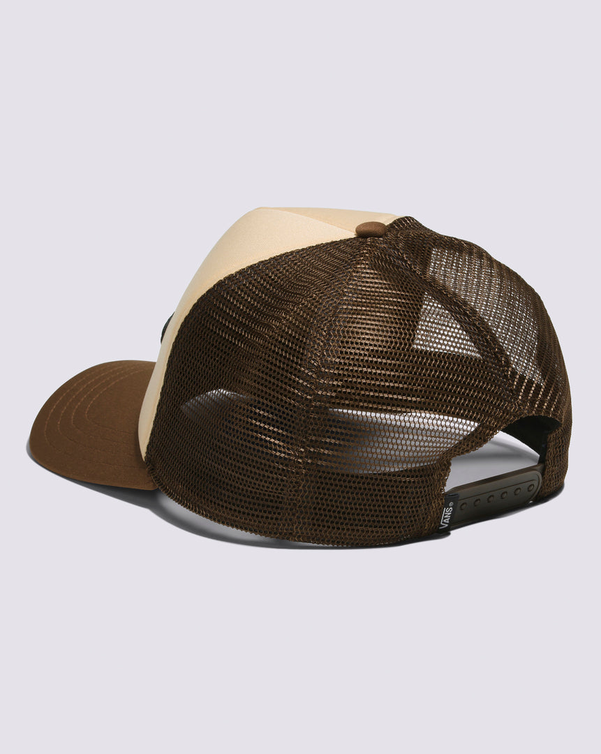 Gorra Classic Patch Curved Bill Trucker Sepia