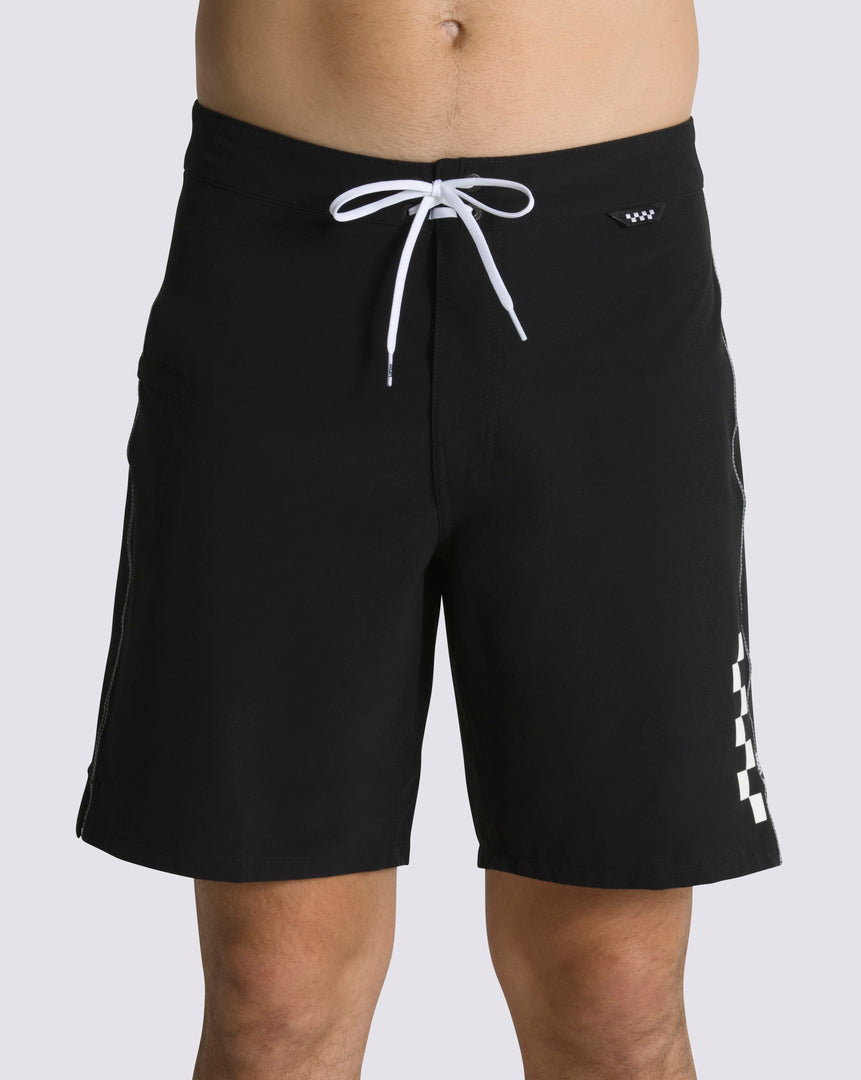 The Daily Solid Boardshort Black