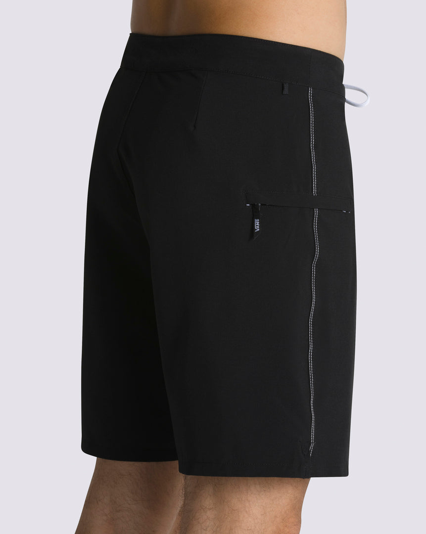 The Daily Solid Boardshort Black