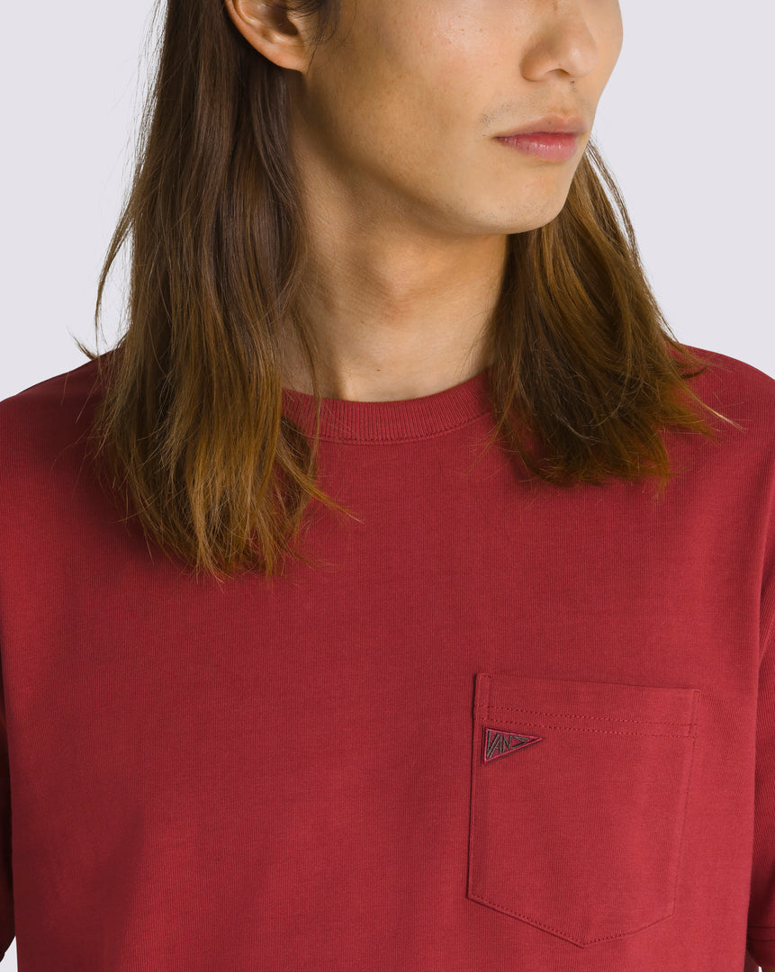 Polo Pilgrim Ss Pocket Shirt Brick