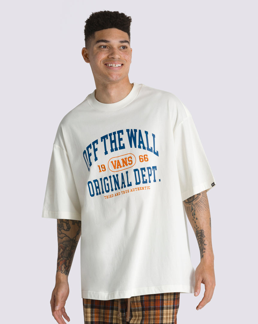Polo Off The Wall Athletic Dept Ss Tee Marshmallow