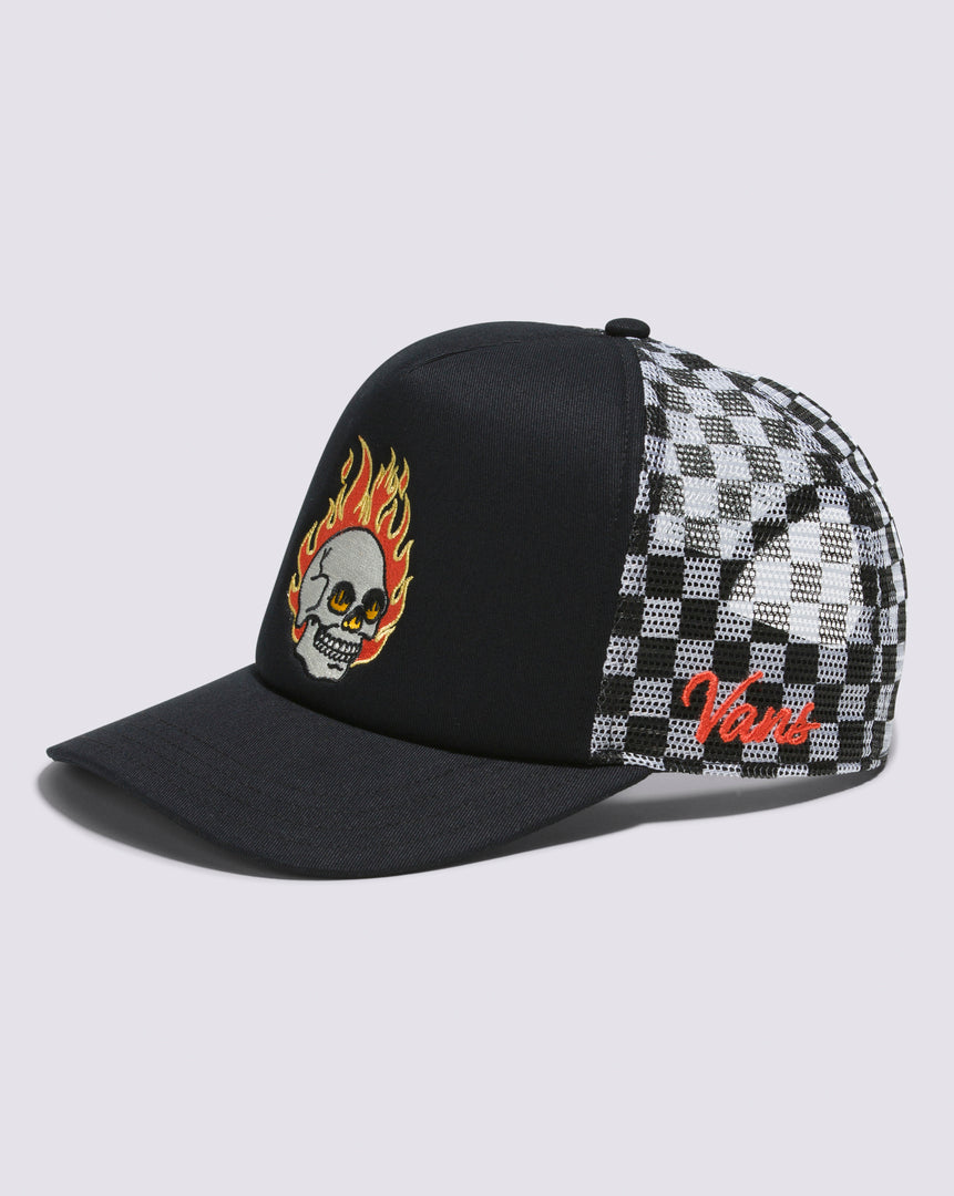 Gorra Dusk Downer Curved Bill Trucker Black