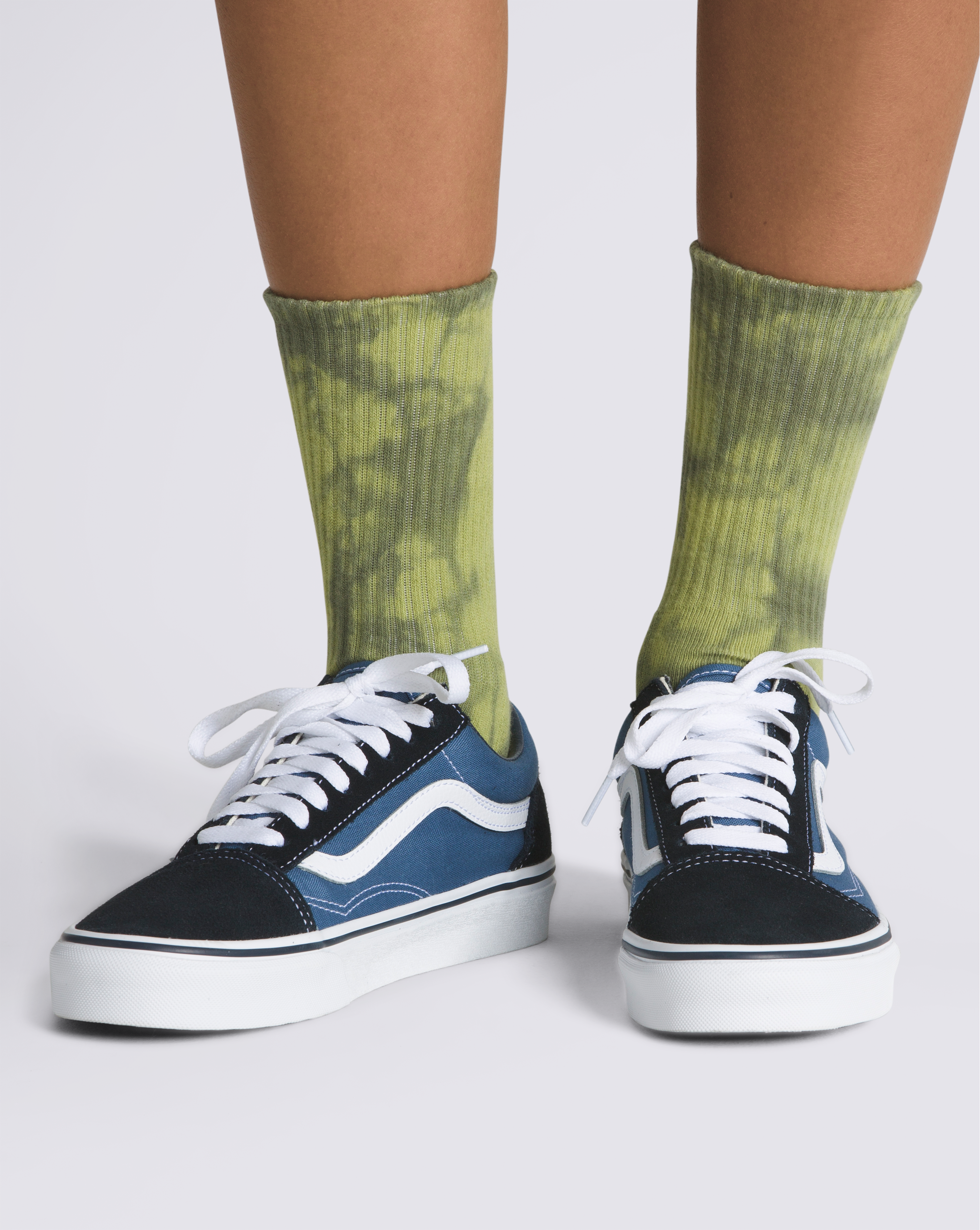 Medias Psych Skate Classics Tie Dye Sock White Greenskate
