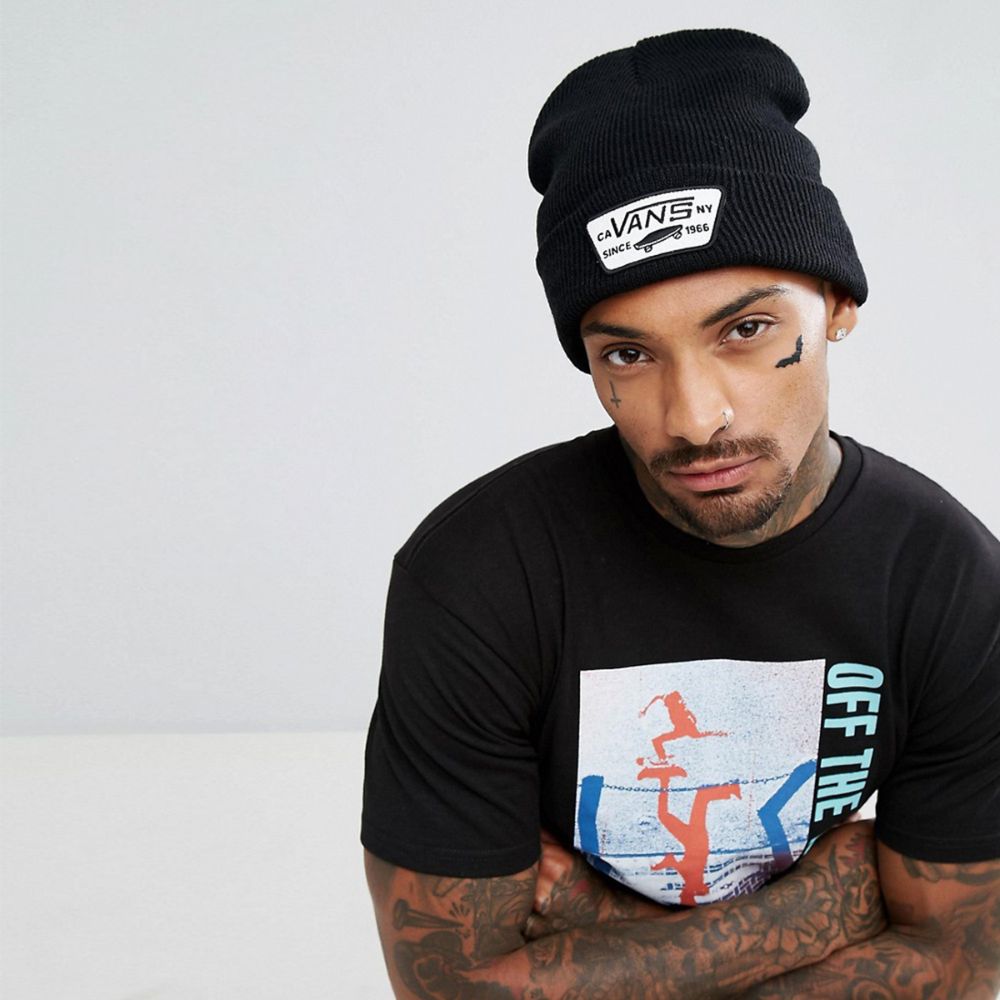 Vans milford beanie hot sale black