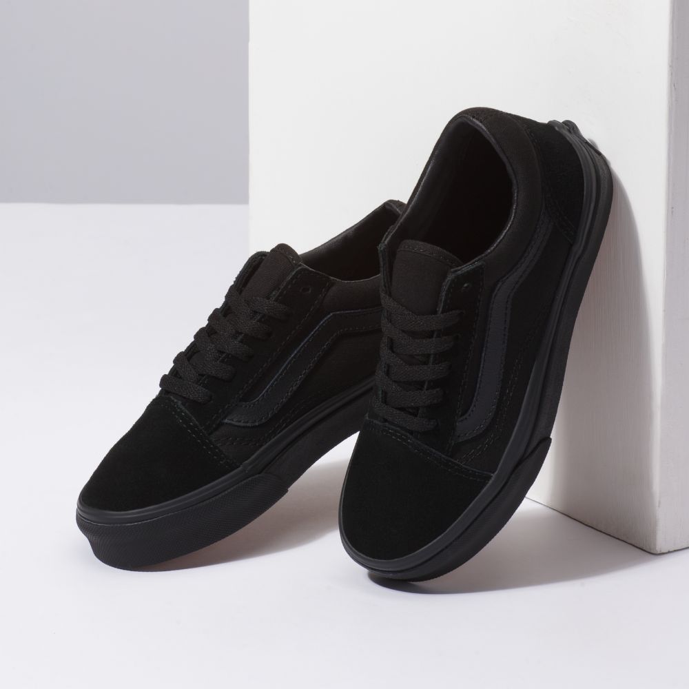 Zapatillas Niños Old Skool Black/Black (4-8 años)