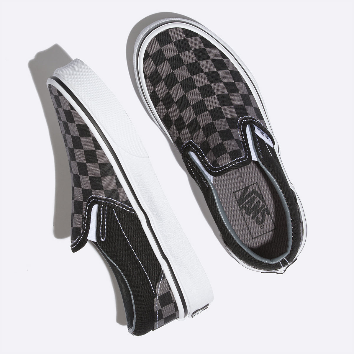 Zapatilla Classic Slip-On Checkerboard Niños (4-8 años) - Vans