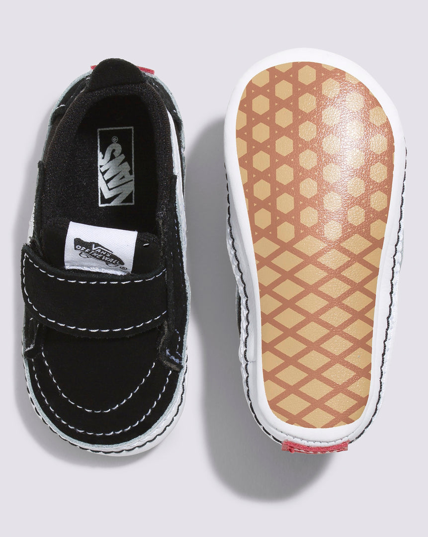 Zapatilla Sk8-Hi Crib Black/True White