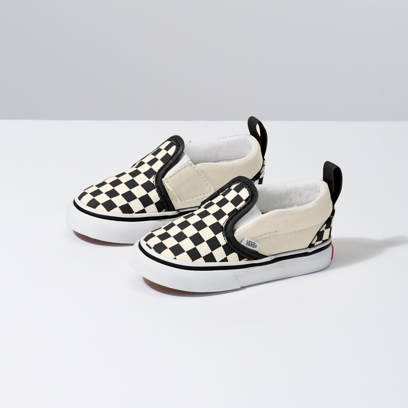 Zapatilla Checkerboard Slip-On V de Bebe (1-4 años) - Vans