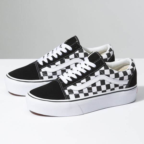vans old skool platform gris