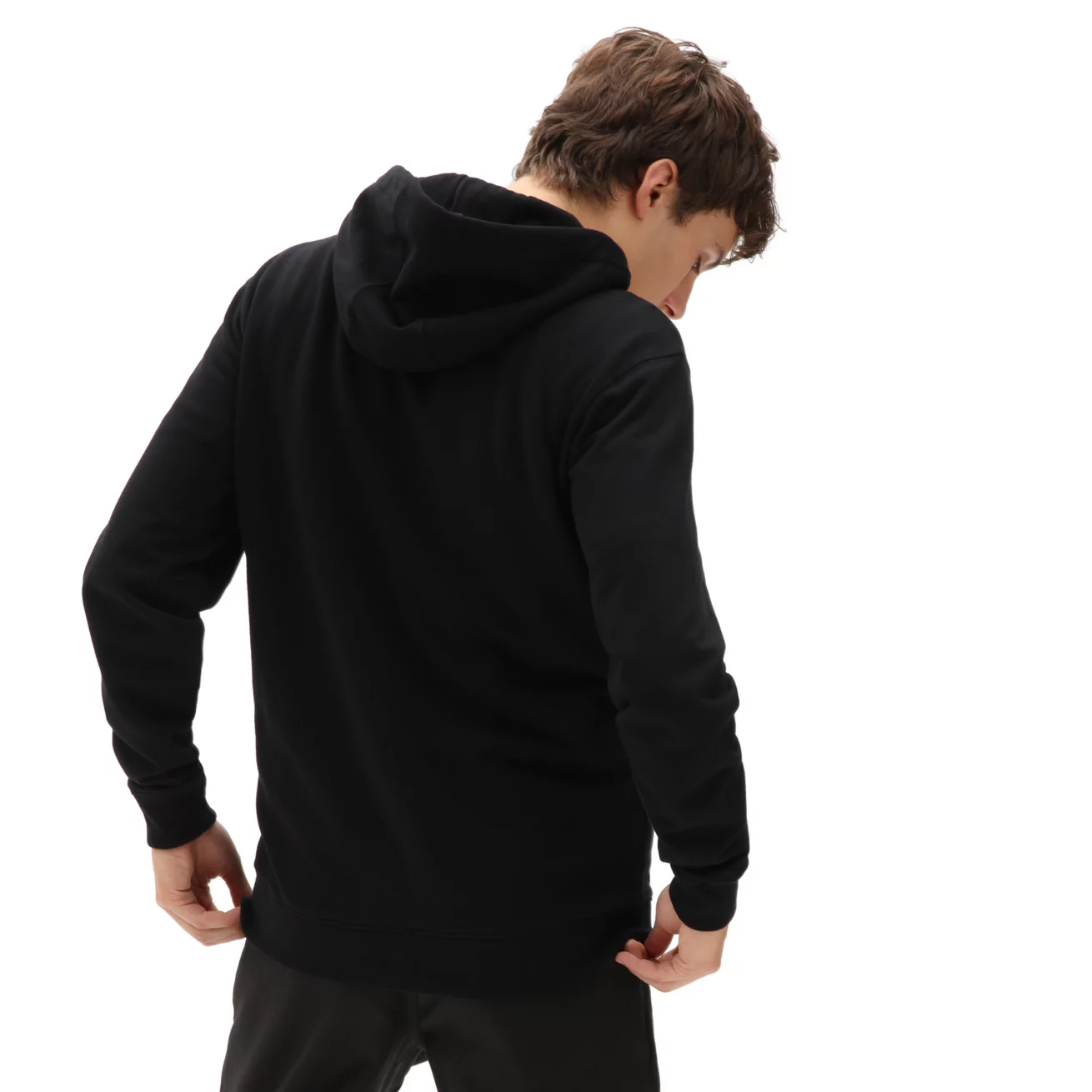 Polerón Vans Classic Zip Hoodie Ii Black-White