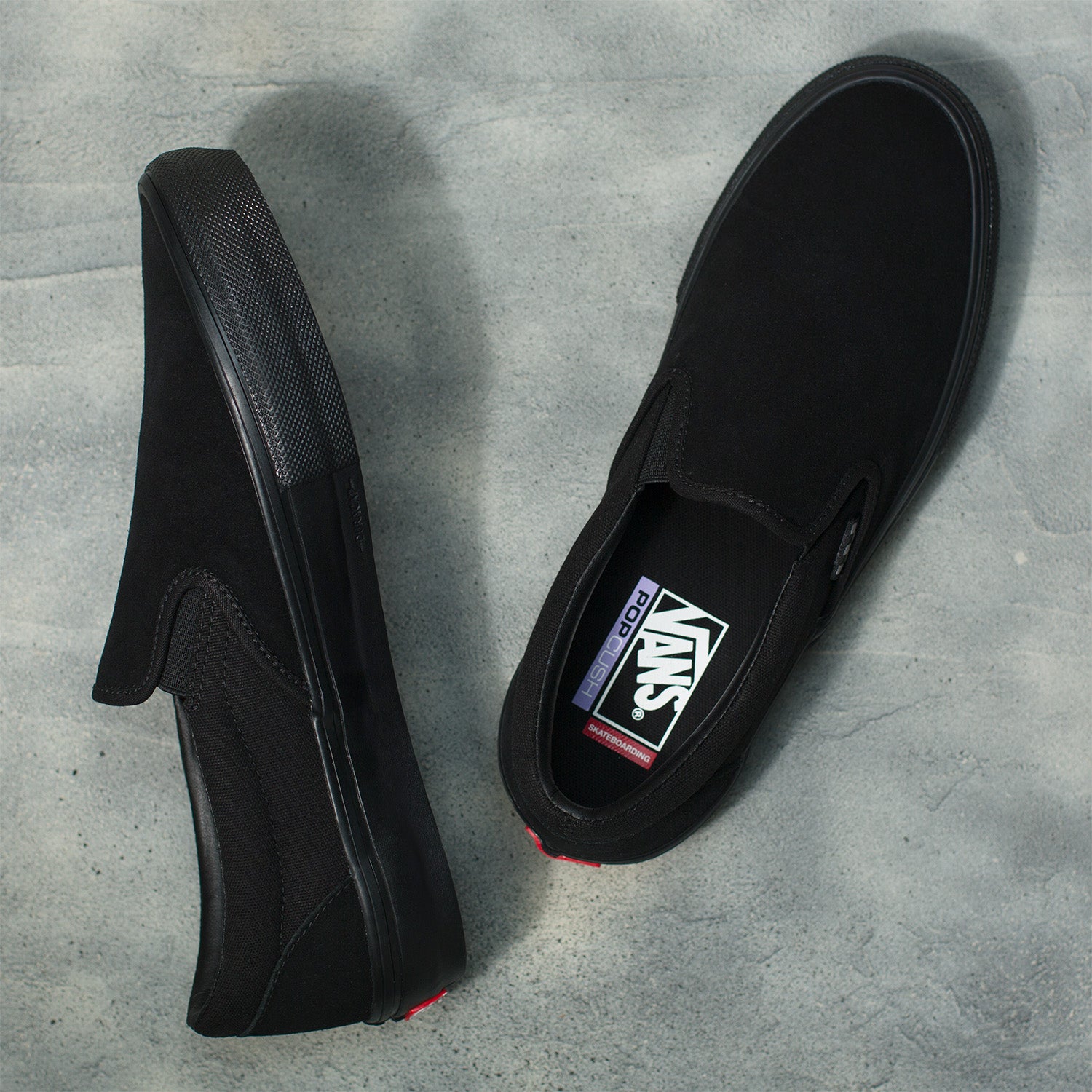 Zapatilla Skate Slip-On Black/Black - Vans